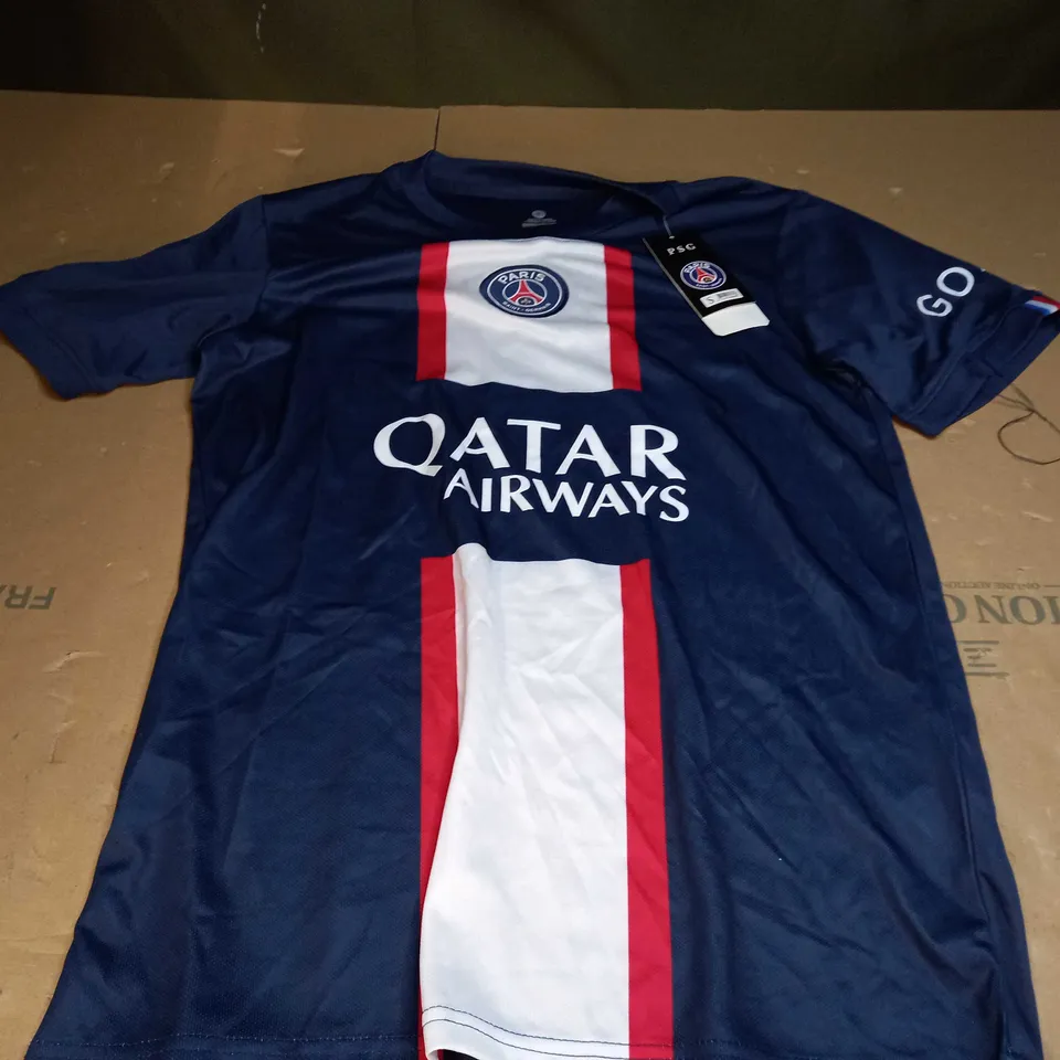PSG `MBAPPE` FOOTBALL TSHIRT - SIZE S