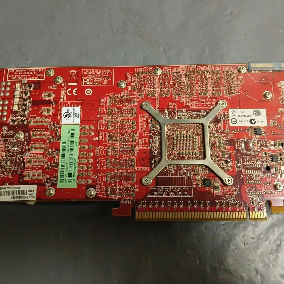 UNBOXED ASUS AMD ATI RADEON HD 480 GRAPHICS CARD