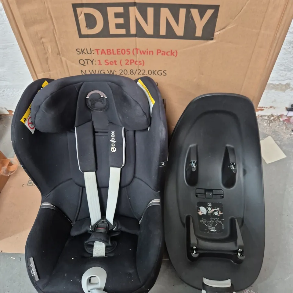 CYBEX INFANT CAR SEAT WITH BASE – BLACK