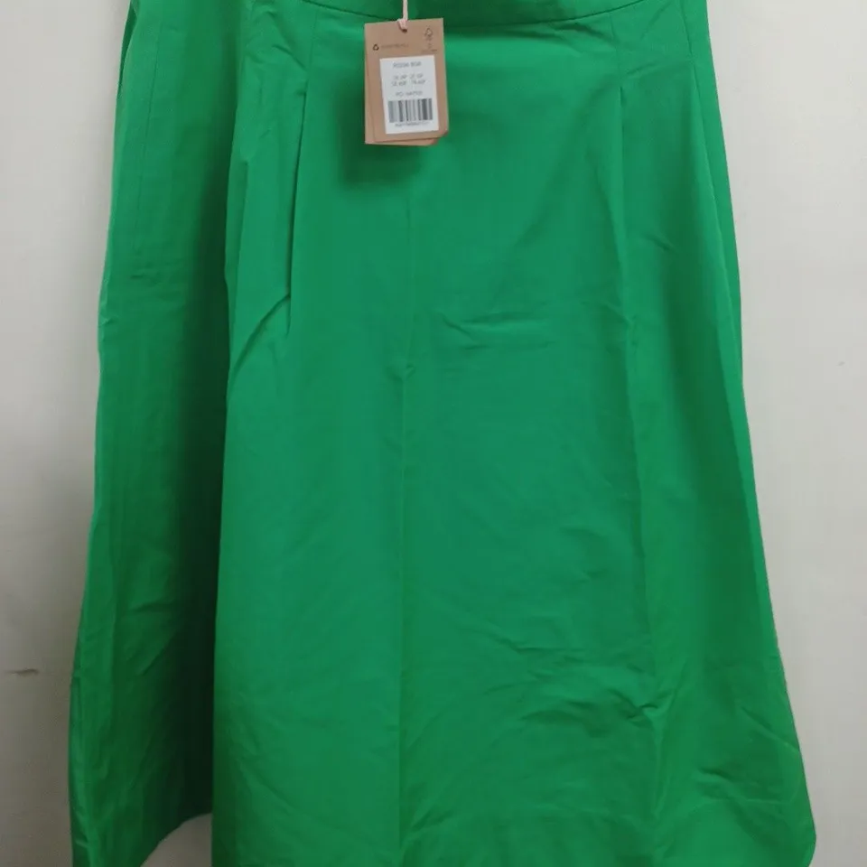 BODEN TAFFETA PULL ON MIDI SKIRT - UK 14P