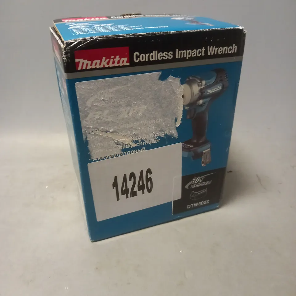 BOXED MAKITA CORDLESS IMPACT WRENCH 