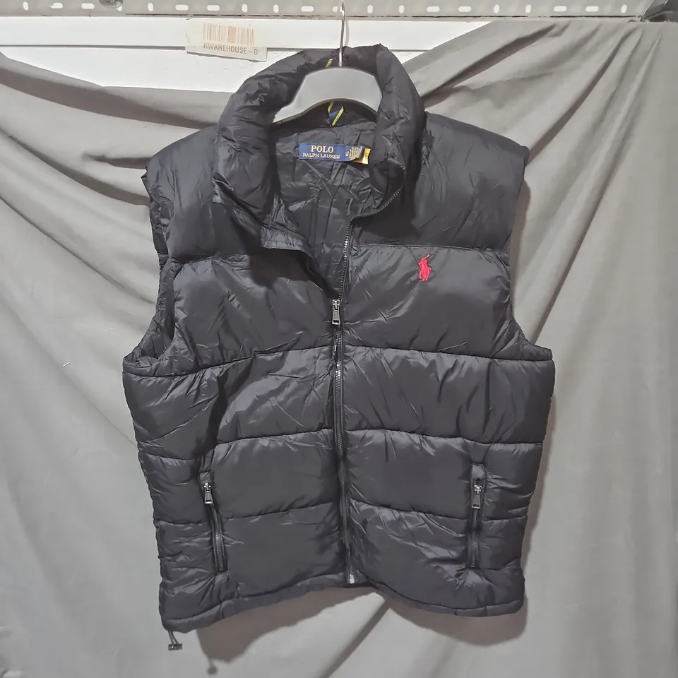 POLO RALPH LAUREN NAVY DOWN PUFFER VEST – XL