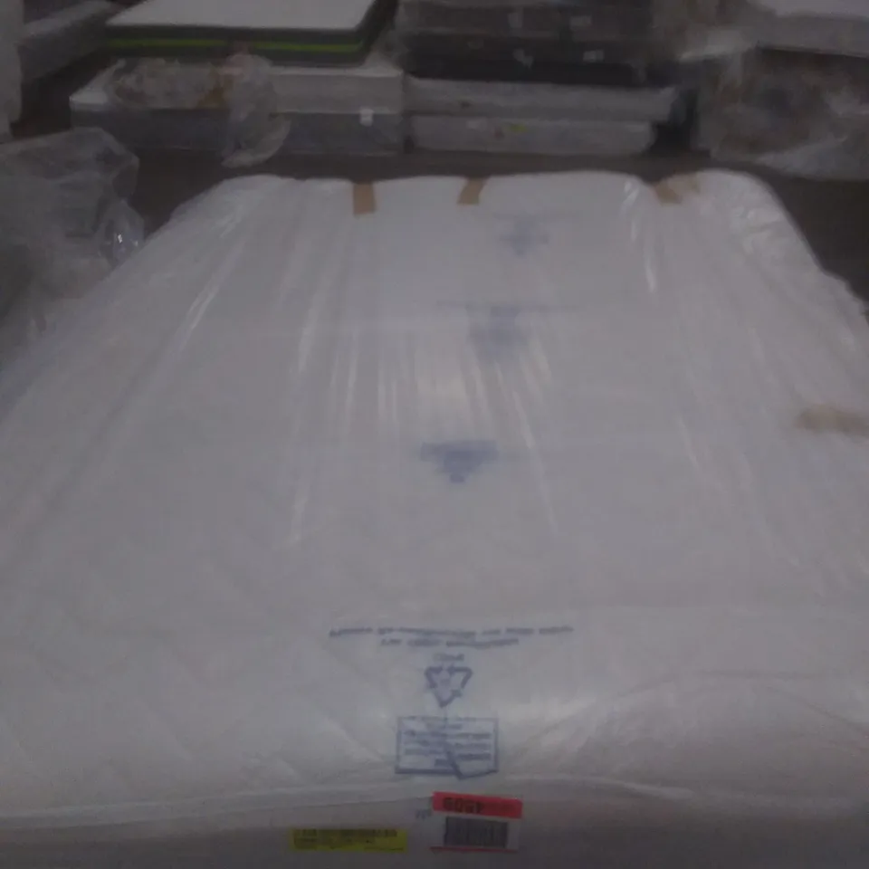 QUALITY BAGGED 4'6" DOUBLE SERENITY HYBRID COIL AND MEMORY FOAM MATTRESS