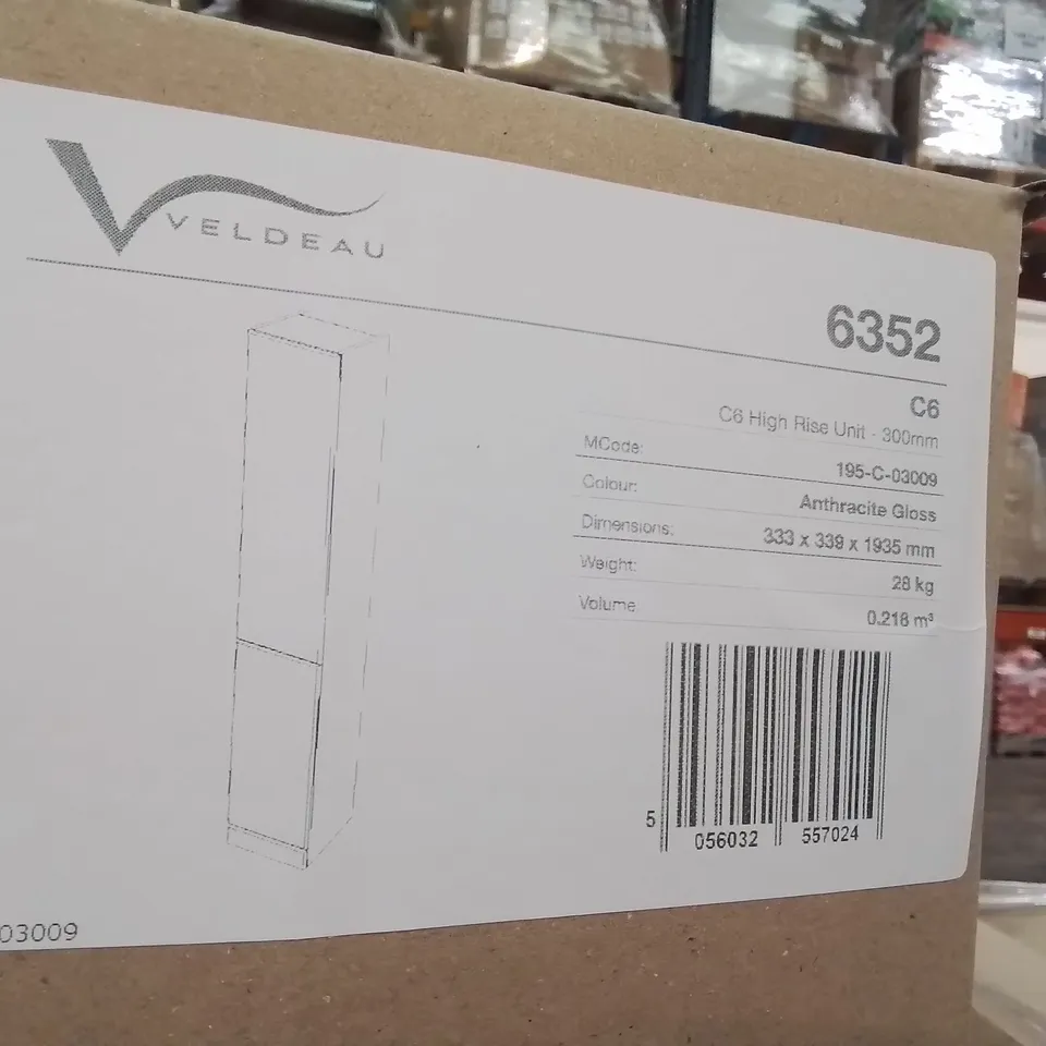 PALLET OF ASSORTED BATHROOM CABINETS 