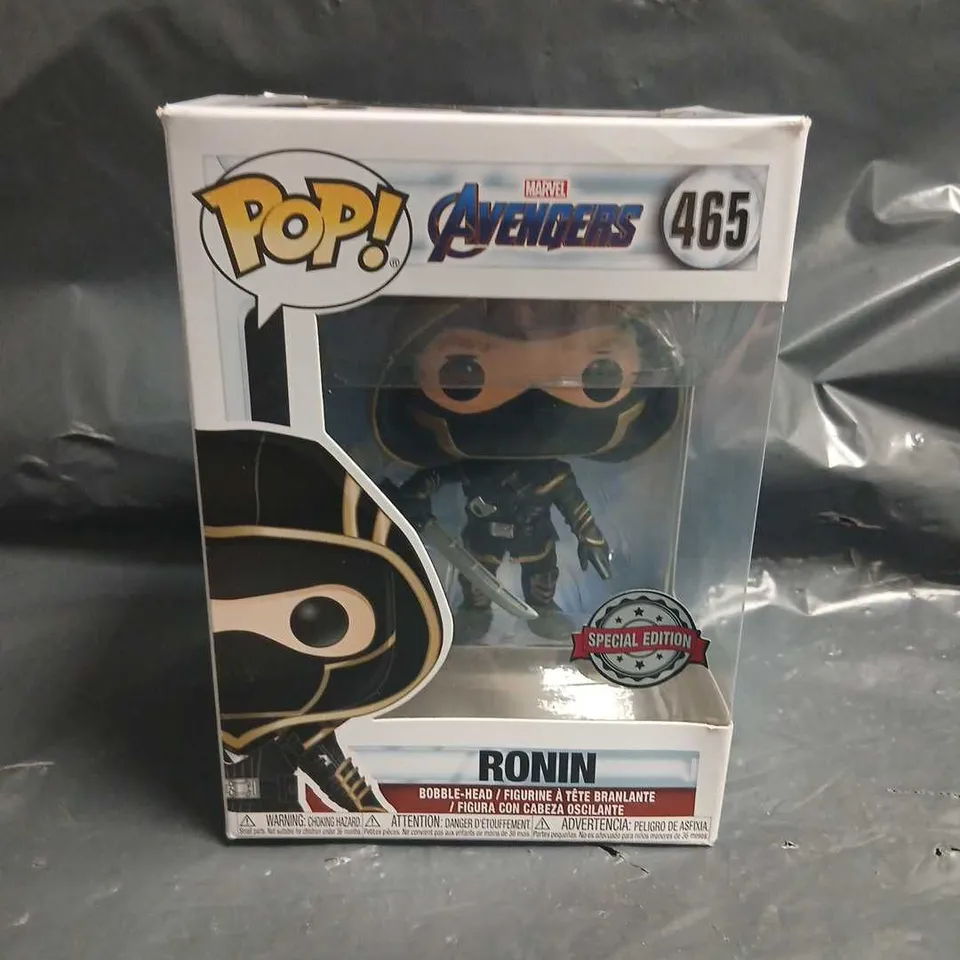 BOXED POP! MARVEL AVENGERS 465 RONIN BOBBLE HEAD 