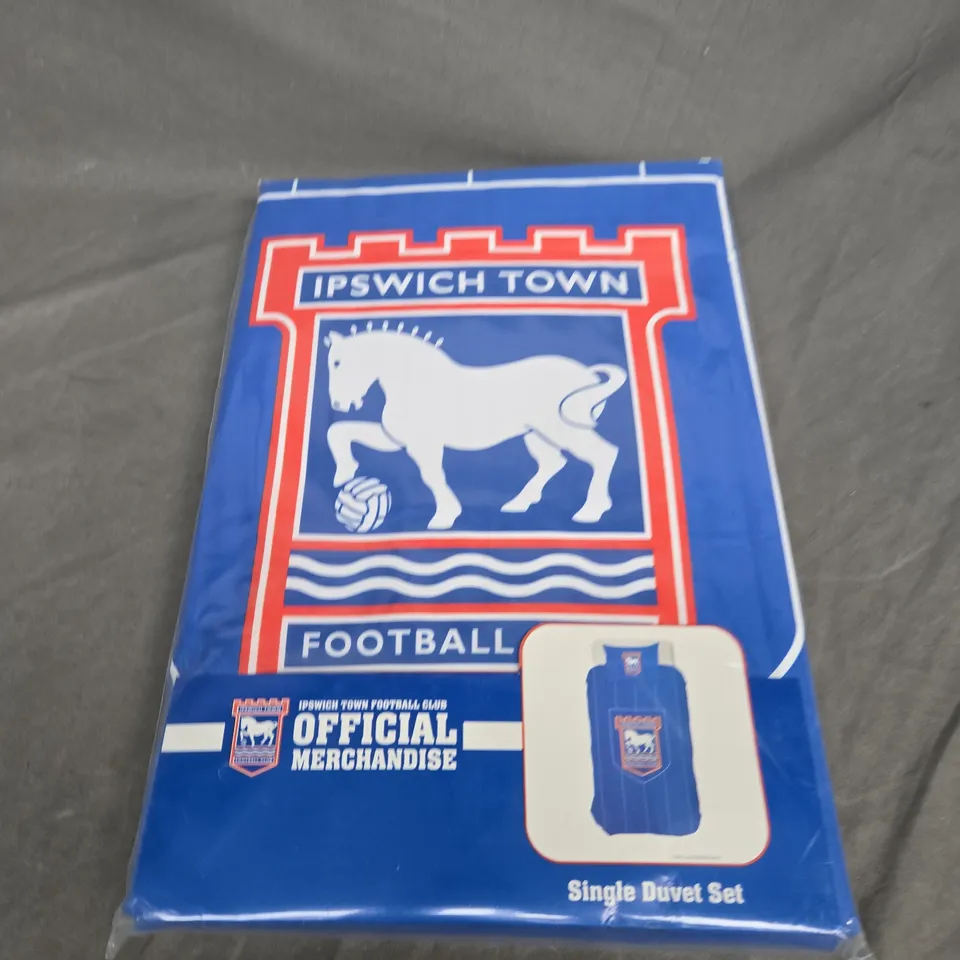 IPSWICH TOWN FC SINGLE DUVET SET