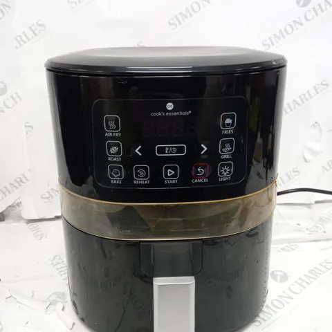 COOK'S ESSENTIALS AIR FRYER - BLACK
