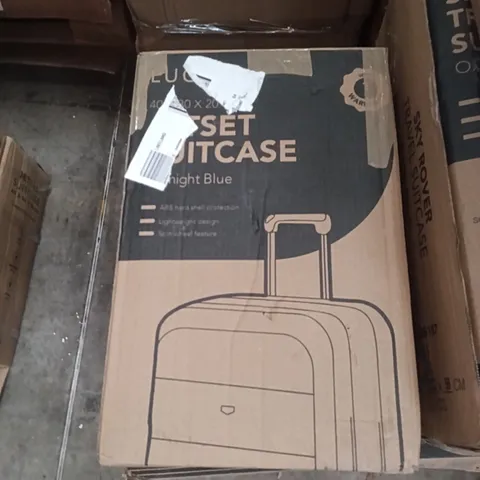 BOXED LUGG TRAVEL SUITCASE