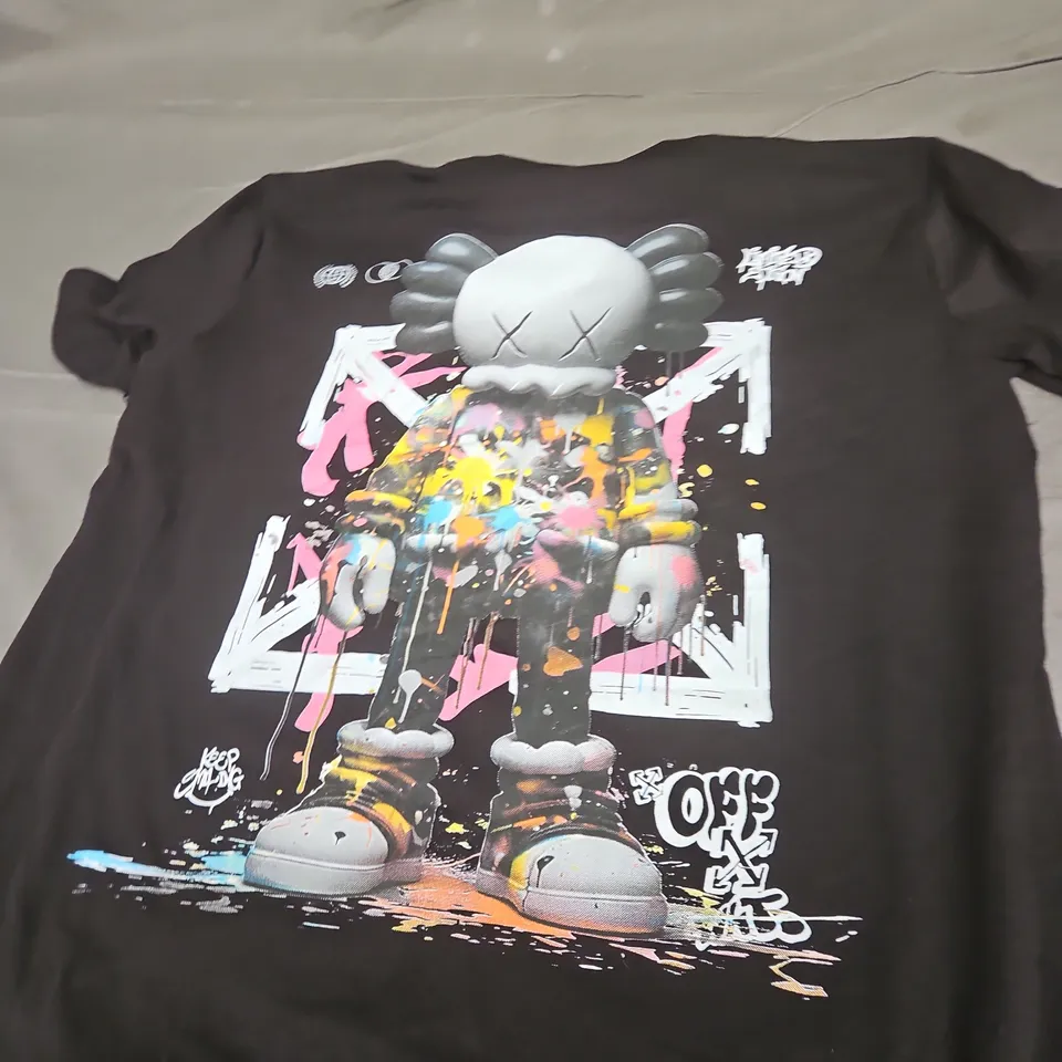 OFF-WHITE GRAPHIC TEE - SIZE M