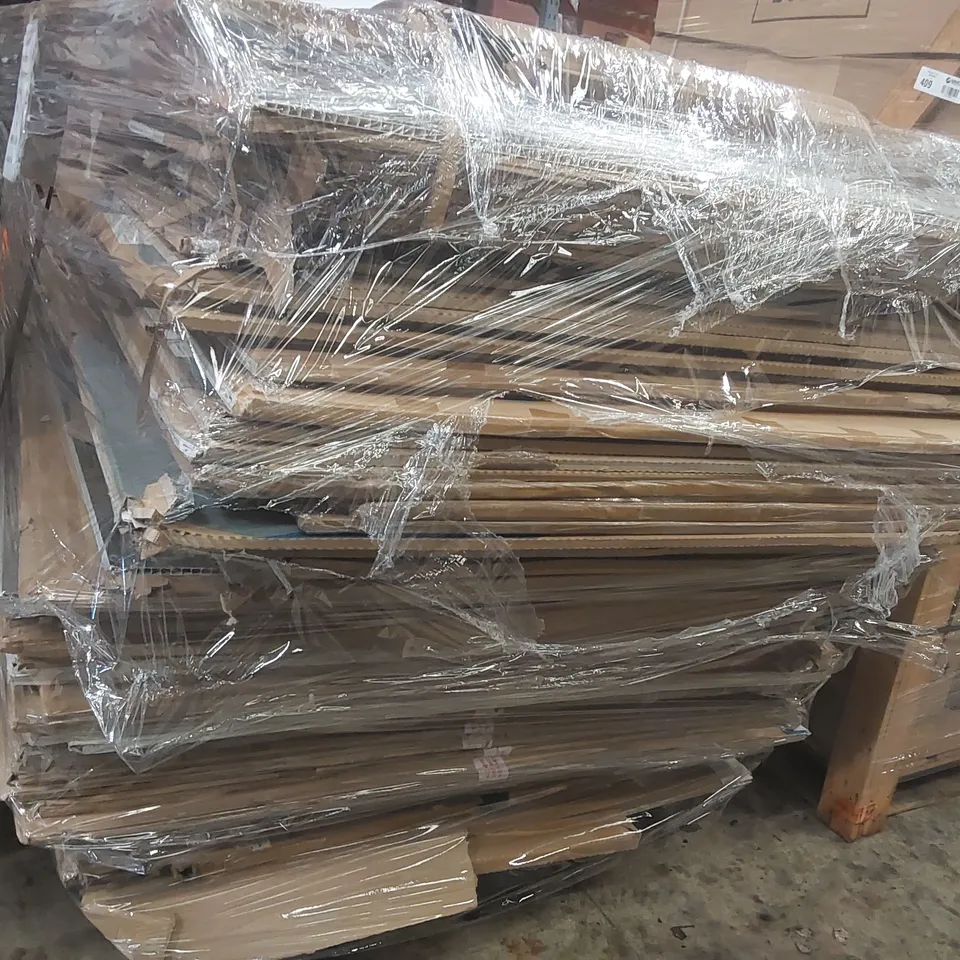 PALLET CONTAINING APPROXIMATELY 70x WETROOM 2400 X 1200MM SHOWER WALL PANELS