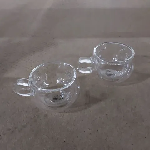 BOXED JUDGE SET OF 2 DOUBLE WALLED GLASS ESPRESSO GLASSES