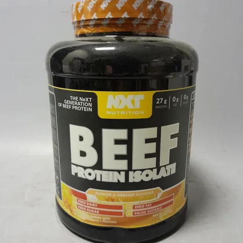 SEALED NXT BEEF PROTEIN ISOLATE MANGE & ORANGE 