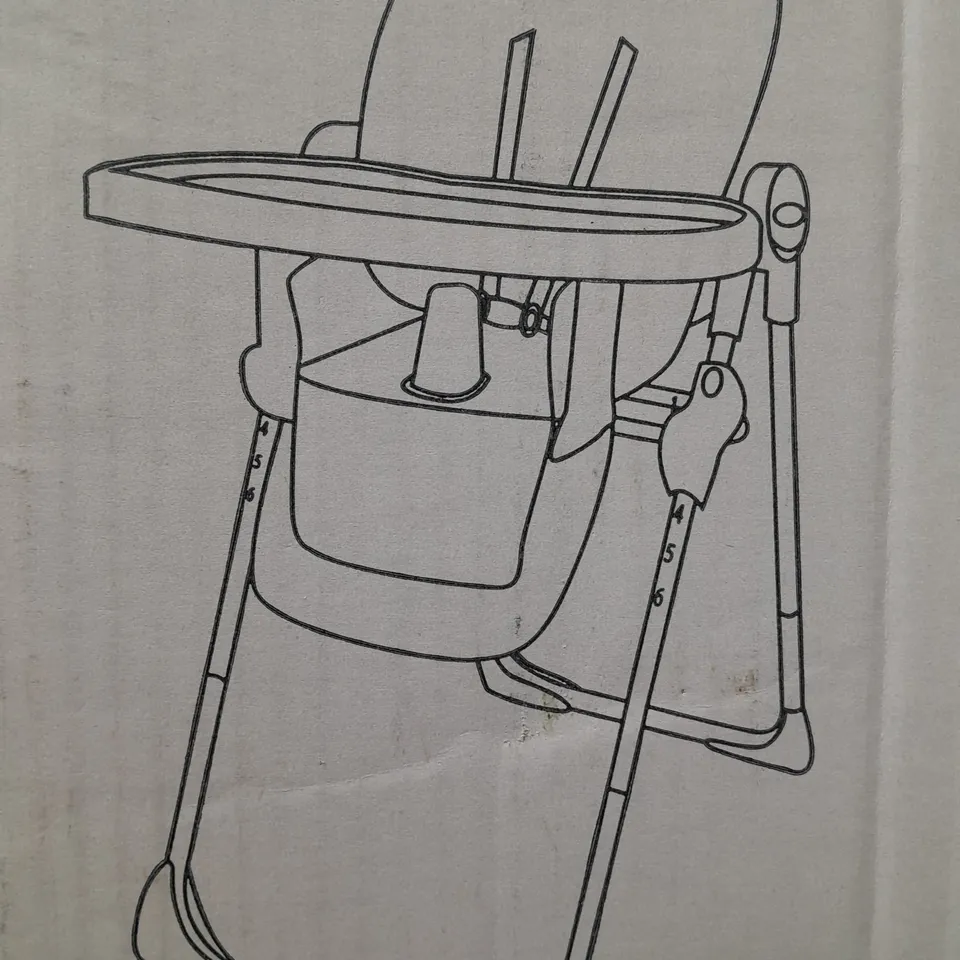 BOXED MY BABIIE PREMIUM HIGHCHAIR - ROSE RRP £99.99