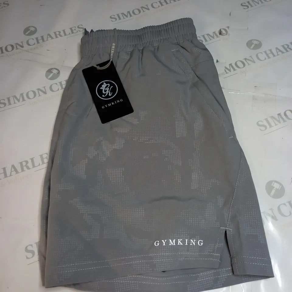 GYMKING DEBOSSED SHORTS SIZE S