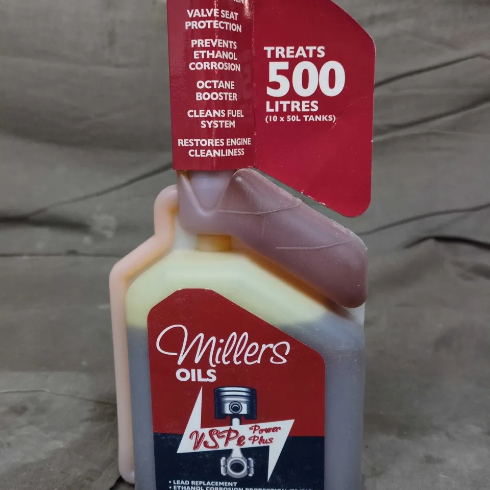 Millers Oils Fuel Treatment – All-in-One, VS Power Plus (hanging tag) 