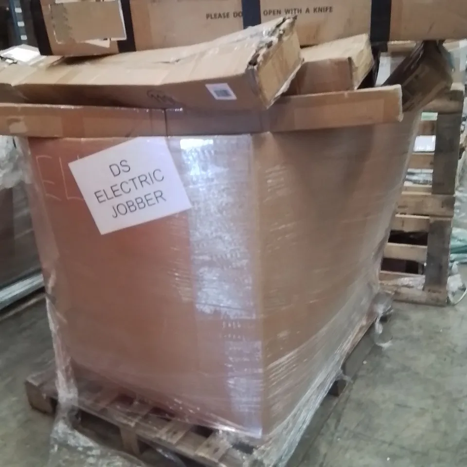 PALLET OF ASSORTED HOUSEHOLD GOODS AND PRODUCTS TO INCLUDE;LAWN EDGING 5 PACK,AIR COOLER,ETC