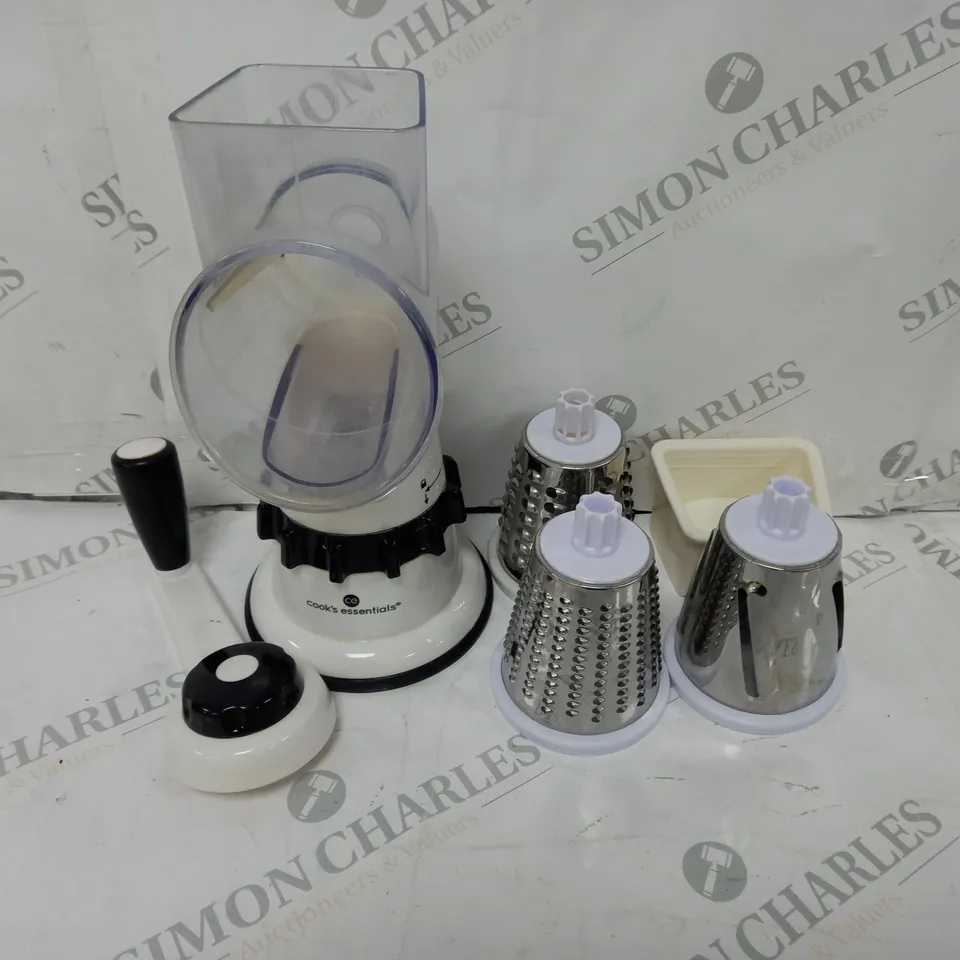 COOKS ESSENTIALS GRATER AND SLICER