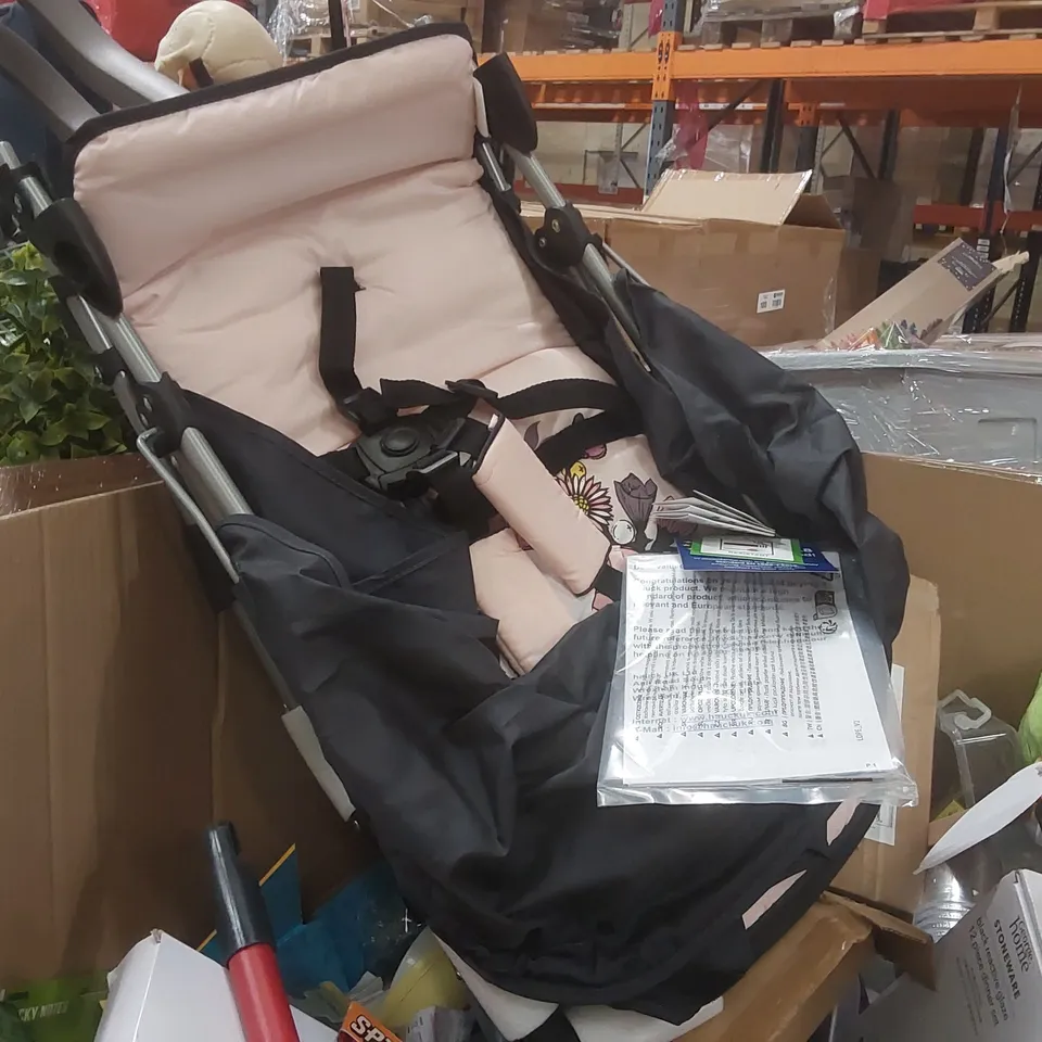 PALLET CONTAINING A VERY LARGE QUANTITY OF ASSORTED ITEMS INCLUDING: PRAM, VARIOUS CHILDREN'S TOYS ECT