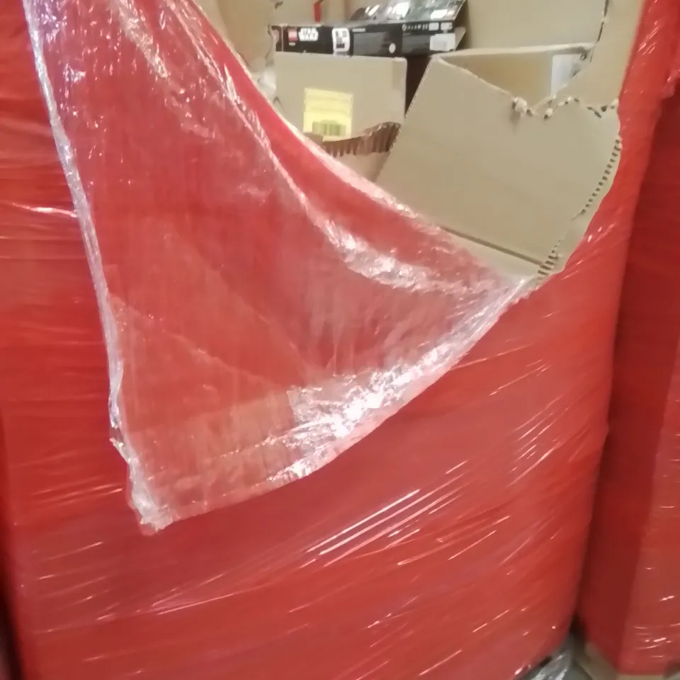 PALLET OF ASSORTED HOUSEHOLD GOODS AND PRODUCTS TO INCLUDE;LEGO STAR WARS,BABY SEATM,PLAYPEN