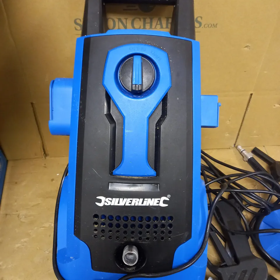 SILVERLINE 834832 105BAR HIGH PRESSURE WASHER 1400W