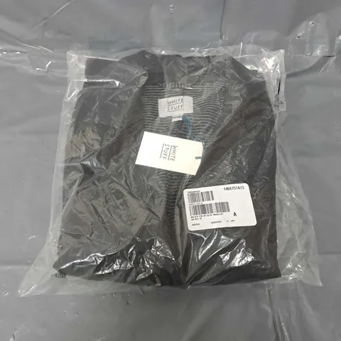 SEALED WHITE STUFF BLACK BLAZER JACKET - SIZE 10