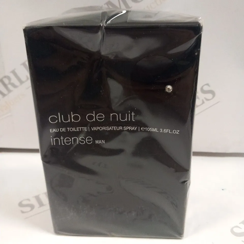 BOXED AND SEALED CLUB DE NUIT EAU DE TOILETTE INTENSE MAN 105ML