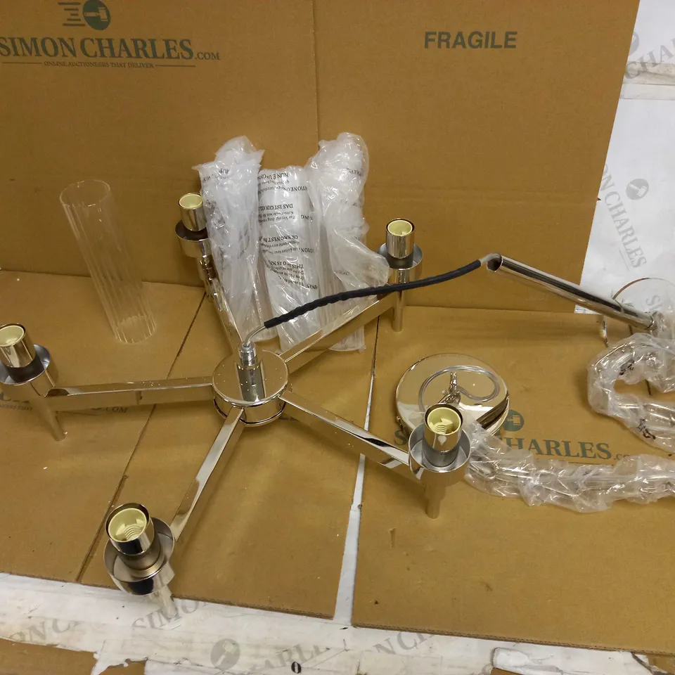 BRAND NEW DAR LIGHTING RIKARD 5 LAMP PENDANT LAMP