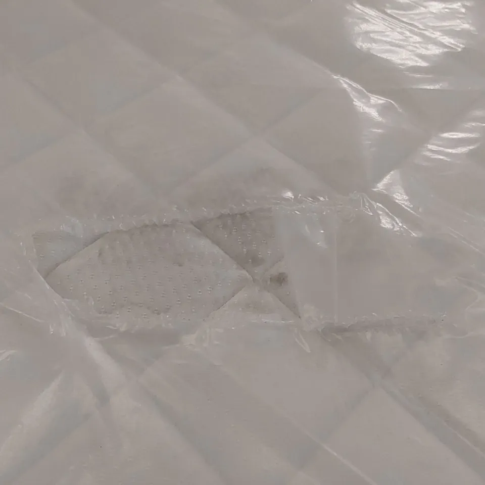 QUALITY BAGGED DOUBLE 135cm AIRSPRUNG LUXURY QUILTED MEDIUM MATTRESS