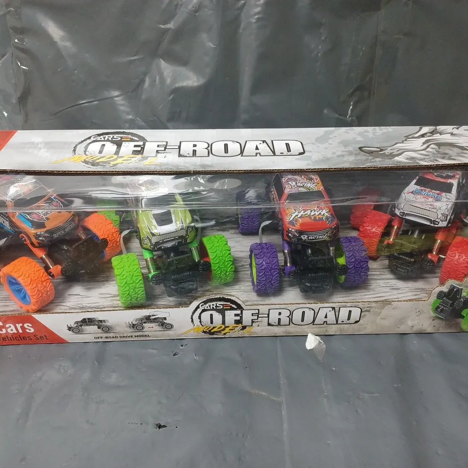 OFF ROAD CROSS COUNTRY PULL BACK CARS AGE 3+