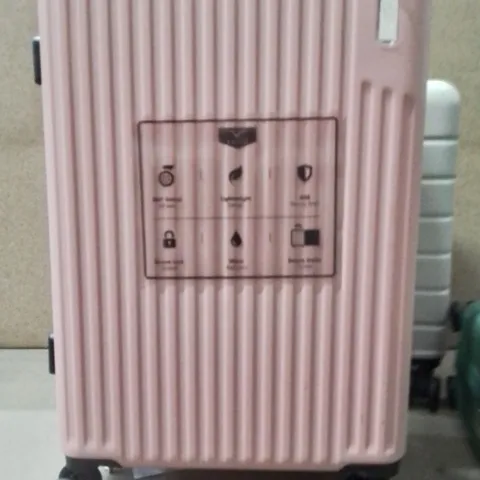 LUGG TRAVEL SUITCASE PINK