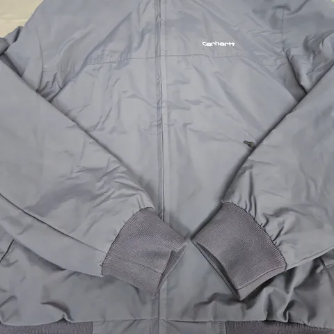 CARHARTT WINDBREAKER JACKET β GREY, MENβS CLOTHING - SIZE M