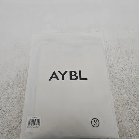 BAGGED AYBL SCULPT T-SHIRT – MARSHMALLOW - SMALL
