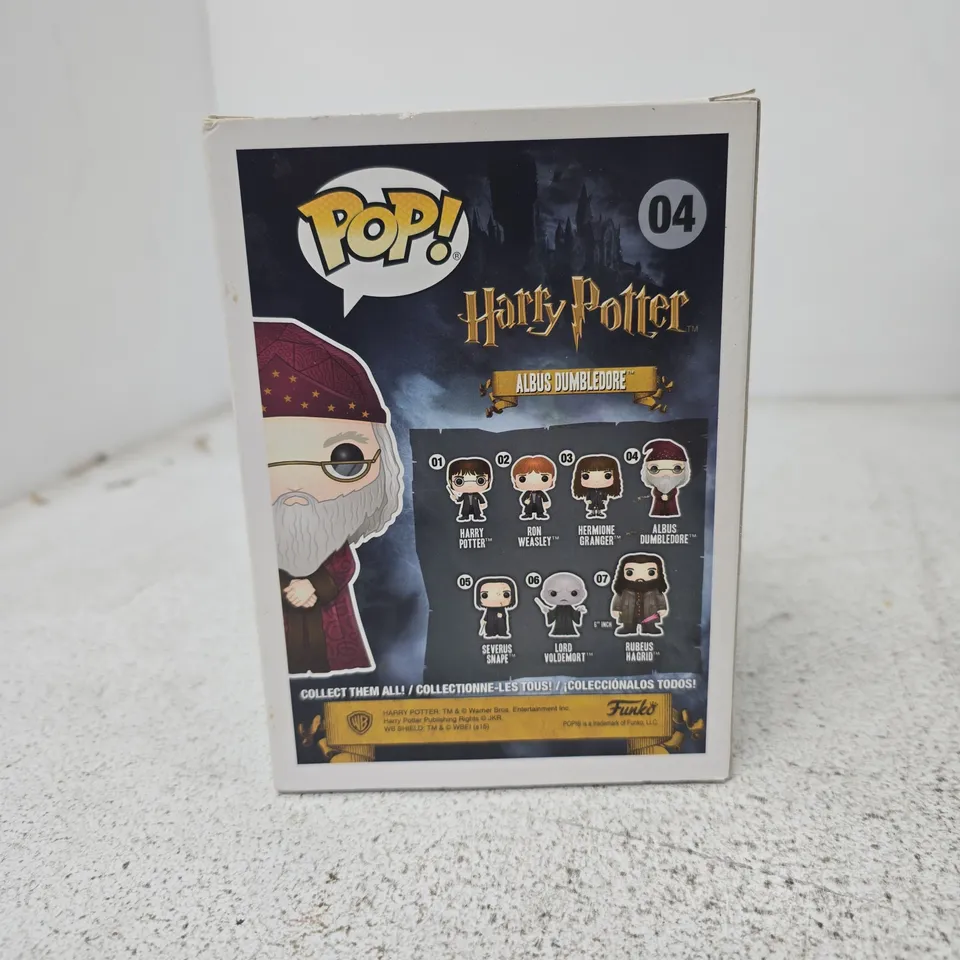 FUNKO POP! HARRY POTTER ALBUS DUMBLEDORE – VINYL FIGURE (#04) BOXED