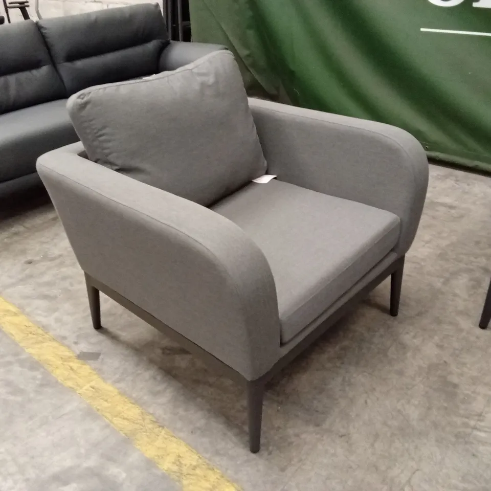 HU365 SORRENTO GREY ALL WEATHER SOFA LOUNGE SET // TABLE IS BOXED RRP £2699