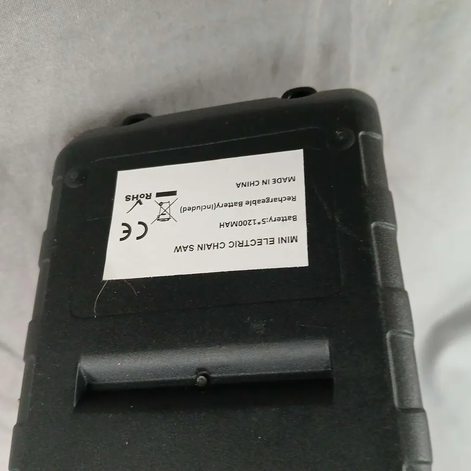 MINI 24V ELECTRIC CHAINSAW WITH BATTERY