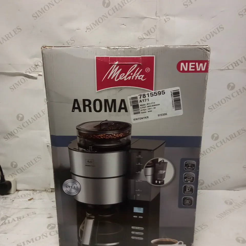 MELITTA FILTER COFFEE MACHINE WITH GLASS JUG
