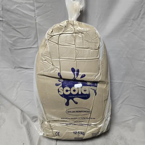 SCOLA AIR DRYING CLAY IN STONE COLOUR (12.5KG) - COLLECTION ONLY