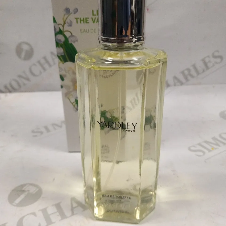 BOXED YARDLEY LILY OF THE VALLEY EAU DE TOILETTE 125ML