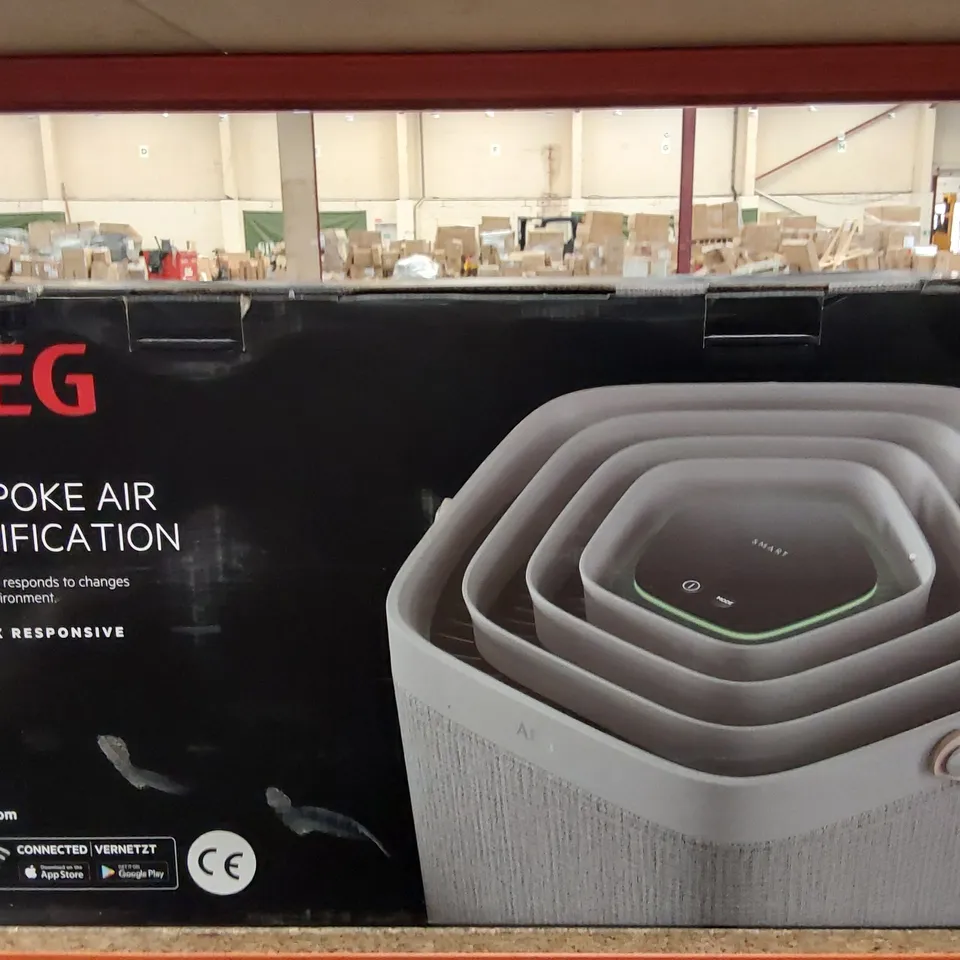 AEG BESPOKE AIR PURIFICATION UNIT MODEL AX91-404GY RRP £442