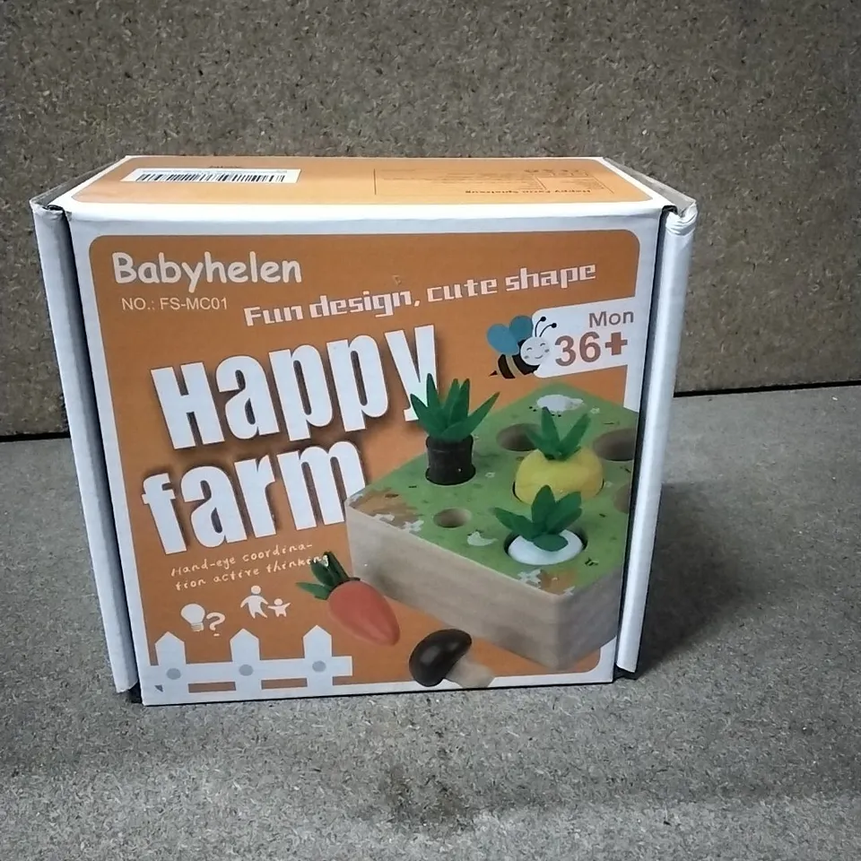 BOX TO CONTAIN APPROXIMATELY X20 BABYHELEN HAPPY FARM CHILDRENS GAME - 1 BOX