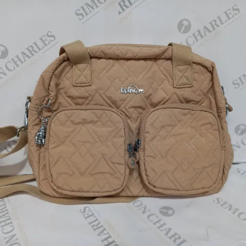 KIPLING TOMEE PREMIUM LARGE SHOULDER BAG - RETRO SAND