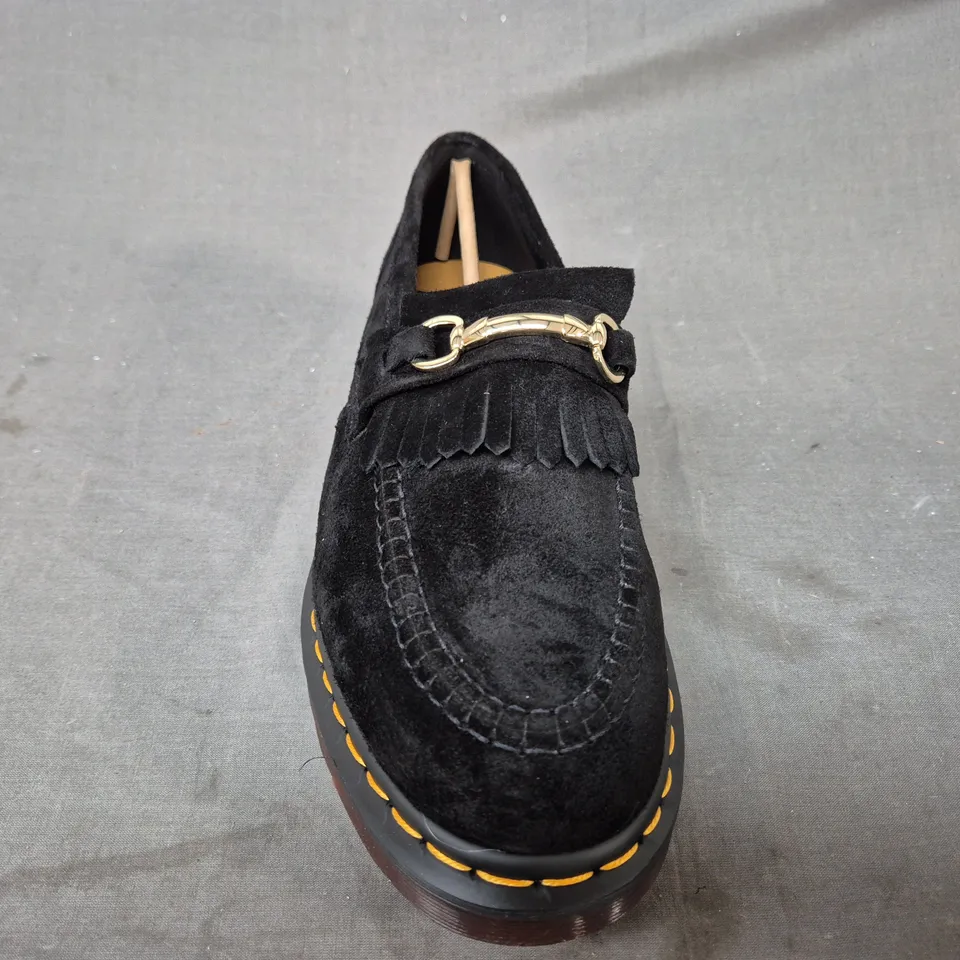 BOXED PAIR OF DR MARTENS SNAFFLE LOAFERS IN BLACK UK SIZE 10