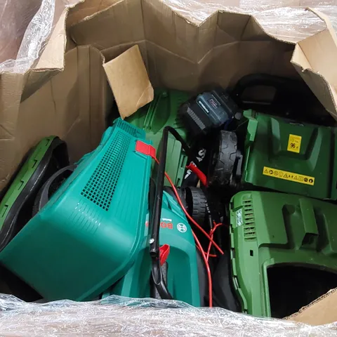 PALLET OF APPROXIMATELY 8 ASSORTED LAWN MOWERS