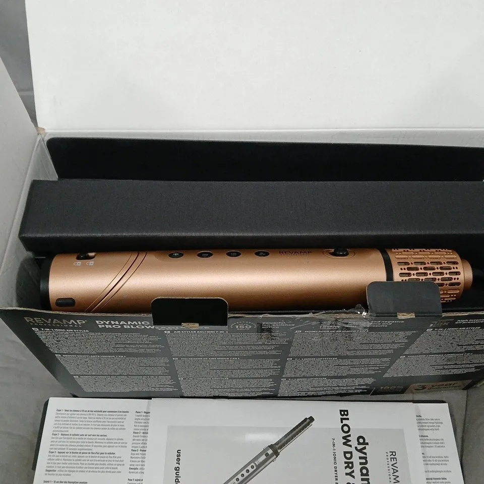BOXED REVAMP DYNAMIC PRO BLOW DRY IONIC AIRSTYLER