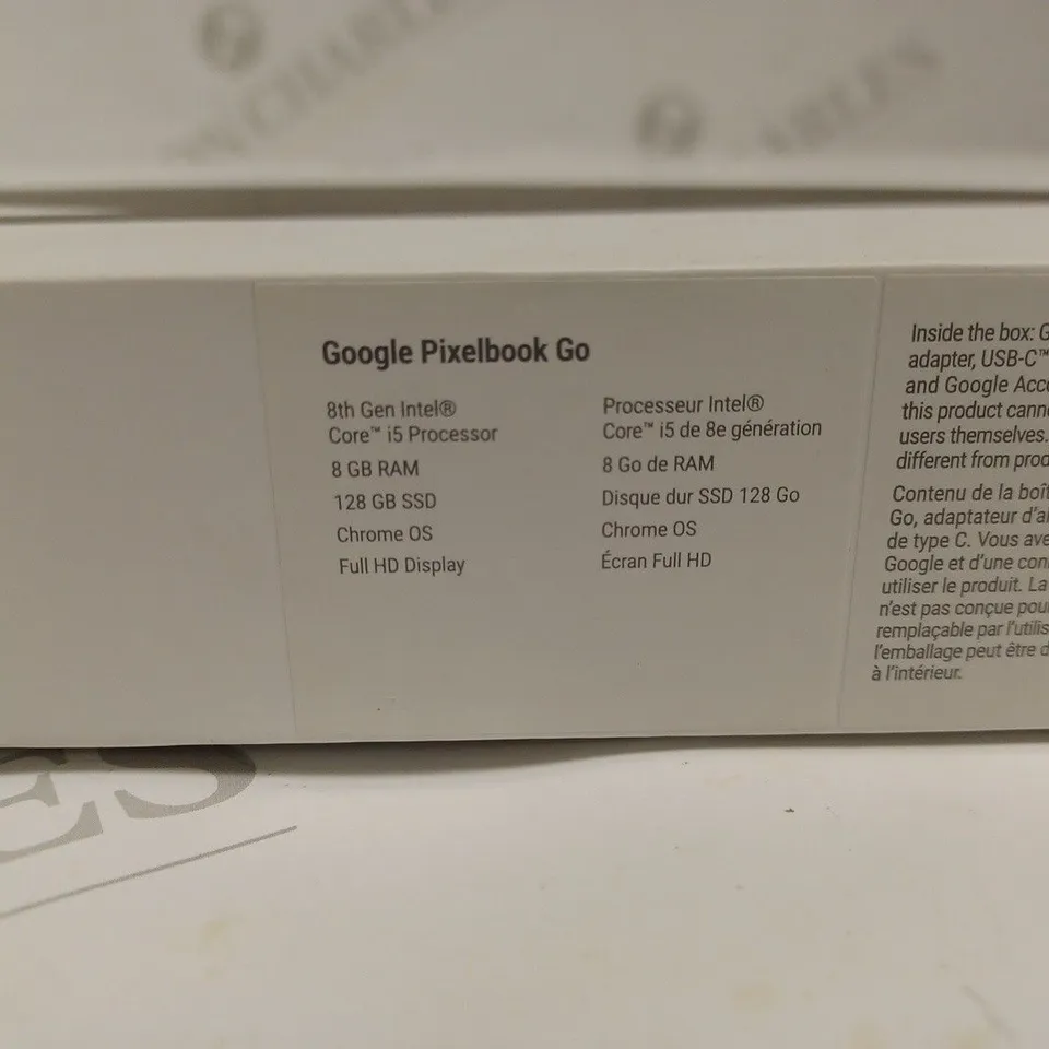 GOOGLE PIXELBOOK GO CHROME OS LAPTOP