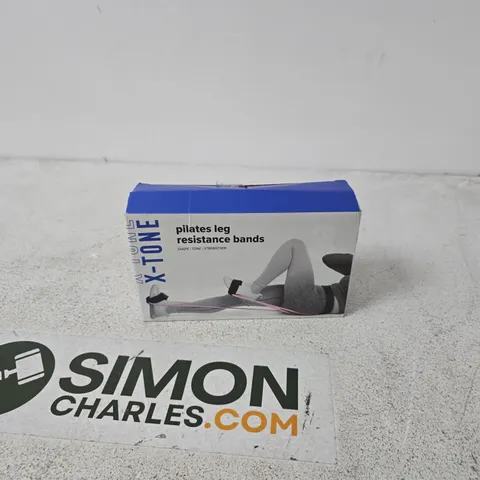 X - TONE PILATES LEG RESISTANCE BANDS – BOXED