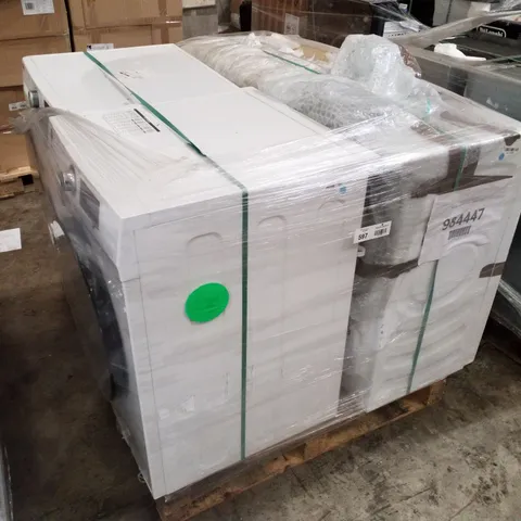 PALLET OF APPROXIMATELY 4 UNPROCESSED RAW RETURN WHITE GOODS TO INCLUDE