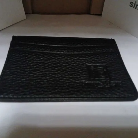 SWAN & EDGAR CREDIT CARD HOLDER – BLACK TEXTURED FINISH