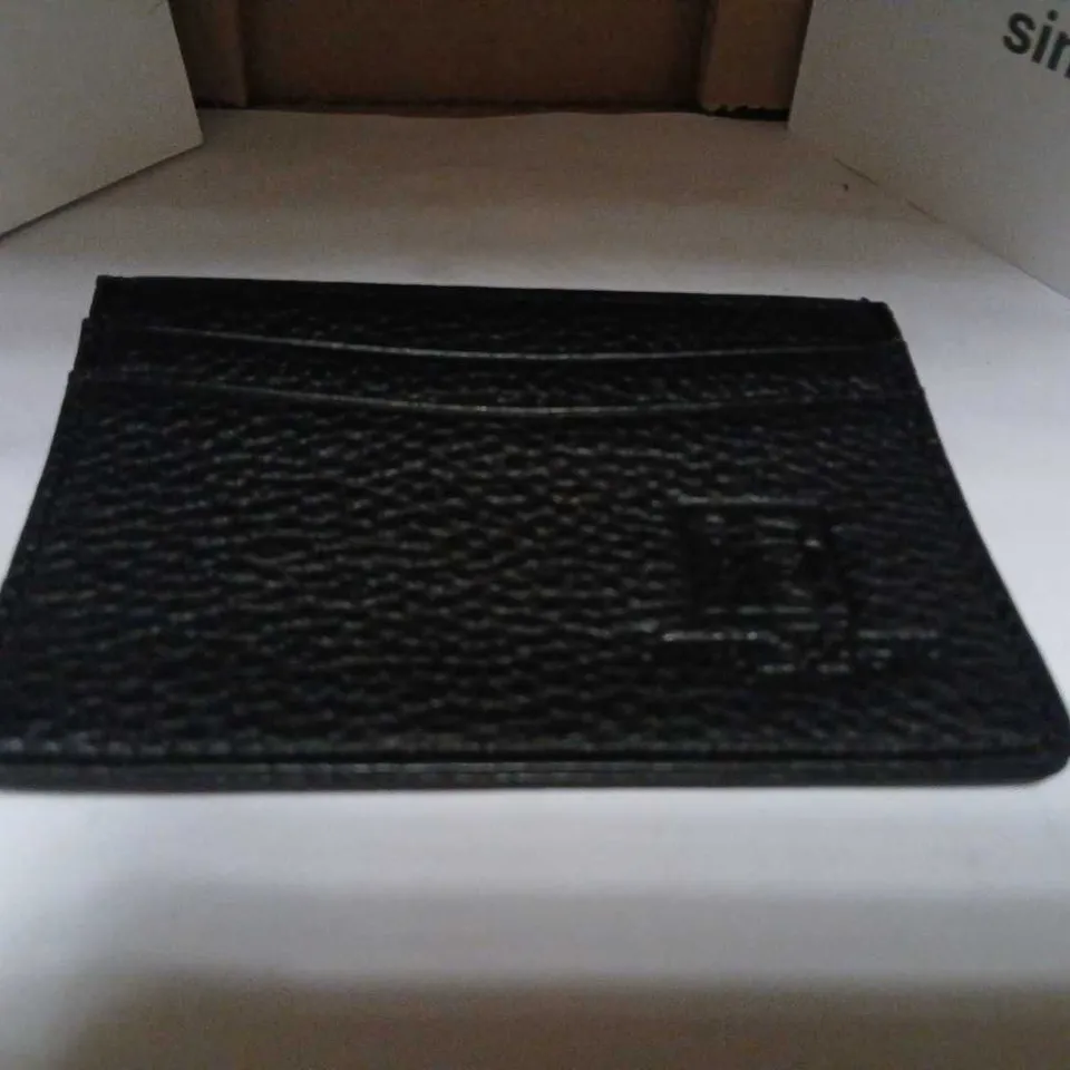 SWAN & EDGAR CREDIT CARD HOLDER – BLACK TEXTURED FINISH