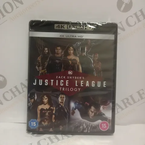 SEALED JUSTICE LEAGUE TRILOGY BLU RAY